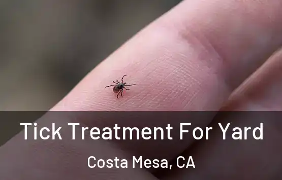  Tick Treatment For Yard Costa Mesa, CA